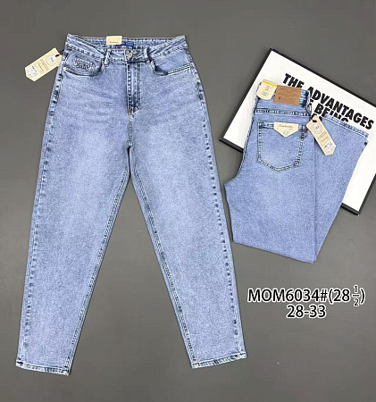 Джинсы Vindassion 6034 l.blue - делук