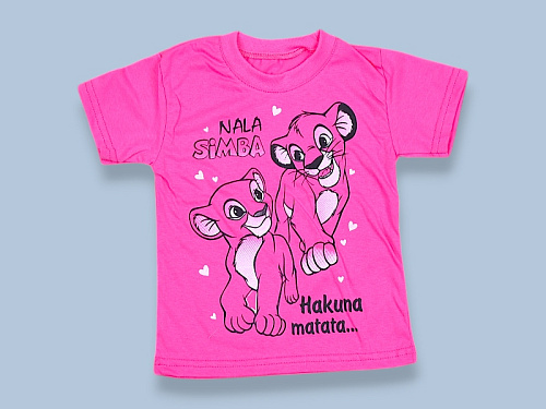 Футболка Kir15 112263 pink - делук