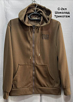 Кофта Спорт Minh 2091 brown - делук