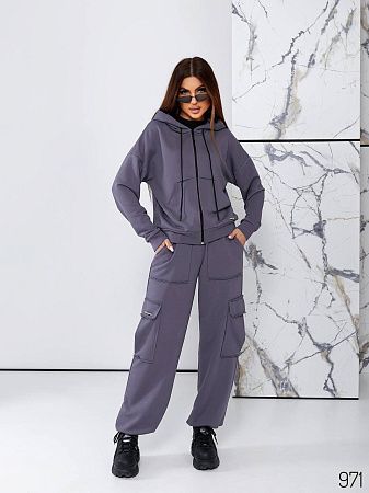 Костюм Спорт Loren 971 grey - делук
