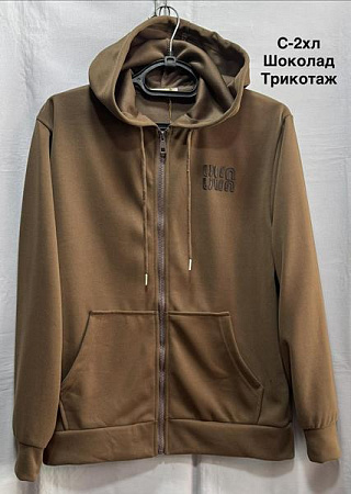 Кофта Спорт Minh 2091 brown - делук