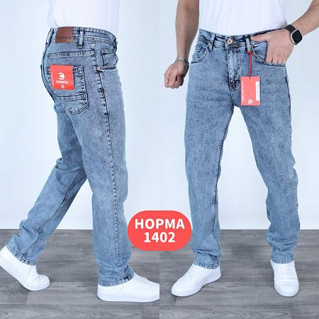 Джинсы God Baron 1402 blue - делук