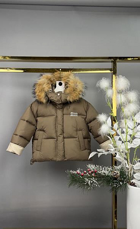 Куртка Delfinka W1802 brown - делук