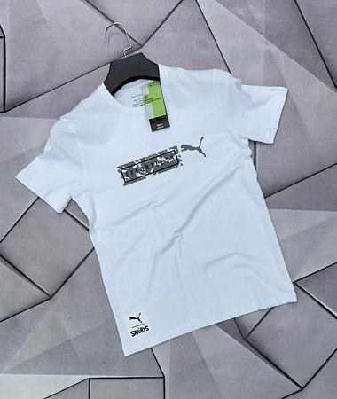 Футболка Rassul 6163 white - делук