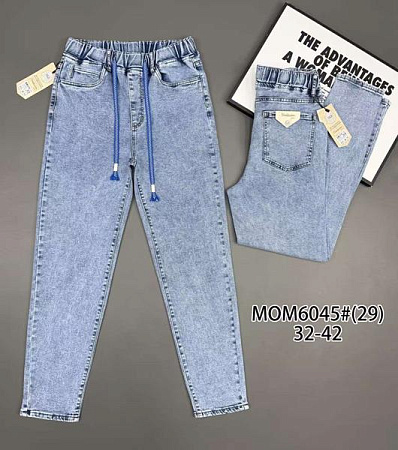 Джинсы Vindassion 6045 l.blue - делук