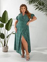 Платье Bat 358 green - делук