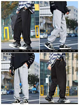 Штаны Спорт Delfinka 02604 grey - делук