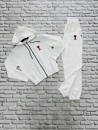 Костюм Спорт Yulichka 130 white - делук