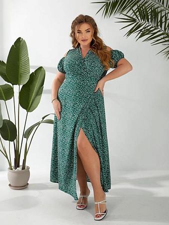 Платье Bat 358 green - делук