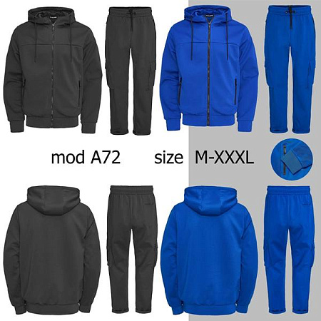 Костюм Спорт Tran A72 blue - делук