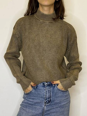 Свитер Kosta 0892 khaki - делук