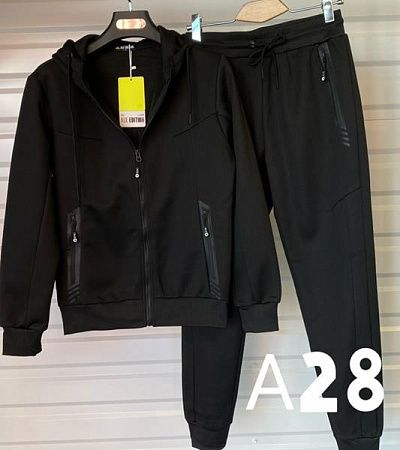 Костюм Спорт Ale-Ate A28 black - делук