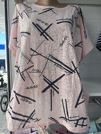 Футболка P.Hey 8565 beige - делук