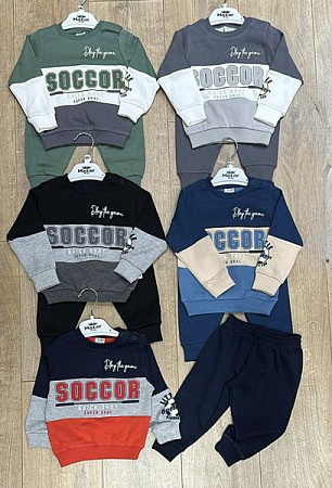 Костюм Baby Boom BB41 navy-beige - делук