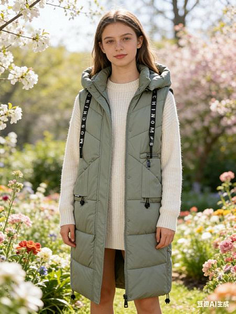 Жилетка Jacket M730 mint - делук