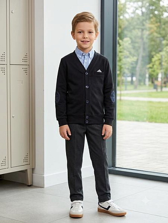 Кофта Zayka ZA3431 black - делук
