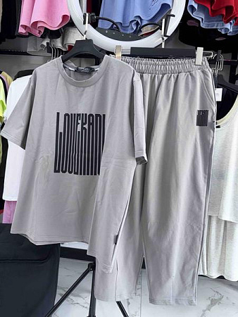 Костюм Спорт Lovekan LV01 grey - делук