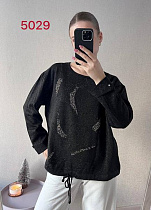 Свитер Fsn 5029-1 black - делук