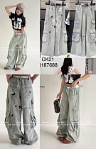 Джинсы Major CK21 l.blue - делук