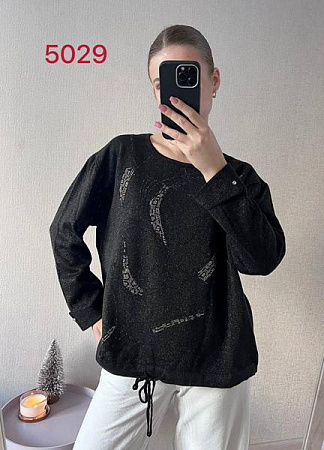 Свитер Fsn 5029-1 black - делук