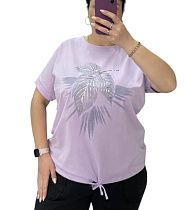 Футболка Elena&Vika 25039 lilac - делук