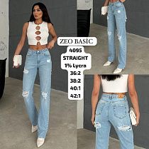 Джинсы Jeans Style 4095 l.blue - делук