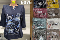 Футболка Style Nadezhda 6076 white - делук