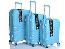 Набор Чемоданов Карманчик 1120 mint blue - делук