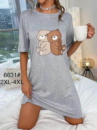 Туника Brilliant 6631 grey - делук