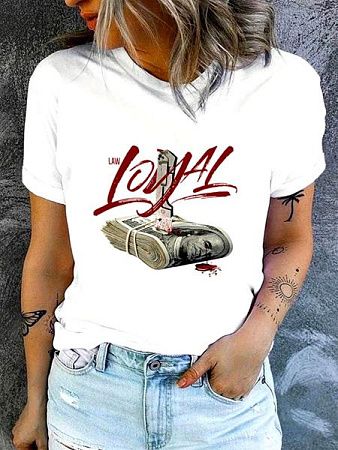 Футболка Madoka 1068 white - делук