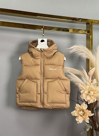 Жилетка Delfinka 8122 brown - делук