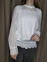 Блузка Kosta 9491 white - делук