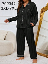 Пижама Brilliant B70234 black - делук