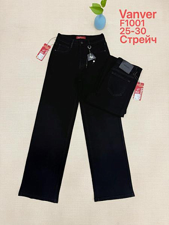 Джинсы Vanver F1001 black - делук