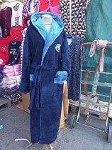 Халат Lindros 182 navy - делук