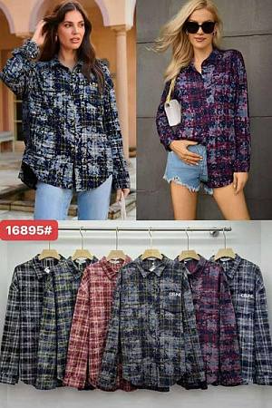 Рубашка Шаолинь 16895 mix - делук