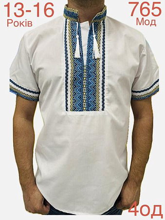 Вышиванка Надийка ND811-765 black - делук