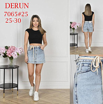 Юбка-Шорты Maxim Jeans 7065 blue - делук