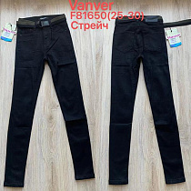 Джинсы Vanver F81650 black - делук