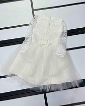 Платье Kosmy K356 white - делук