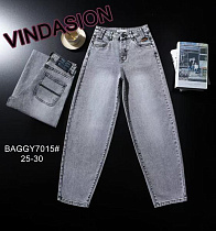 Джинсы Vindassion 7015 grey - делук