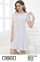 Ночнушка Brilliant 70581 grey - делук