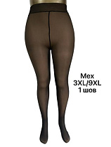 Колготы Alia 3-9XL black - делук