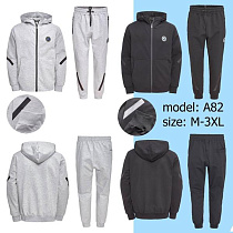 Костюм Спорт Tran A82 black - делук