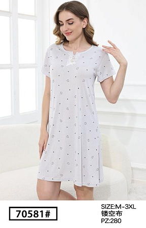 Ночнушка Brilliant 70581 grey - делук