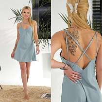 Ночнушка Trikotag 293 l.blue - делук