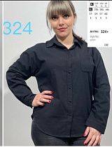 Рубашка Loyard 324 black - делук