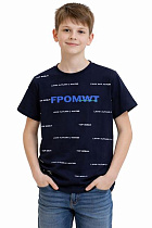 Футболка Sevim SV1317 navy - делук