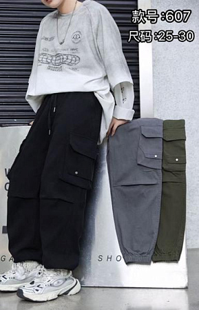 Штаны Farbique 607 grey - делук