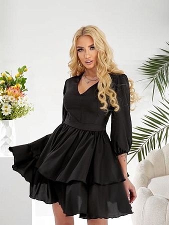 Платье Deliv 575 black - делук